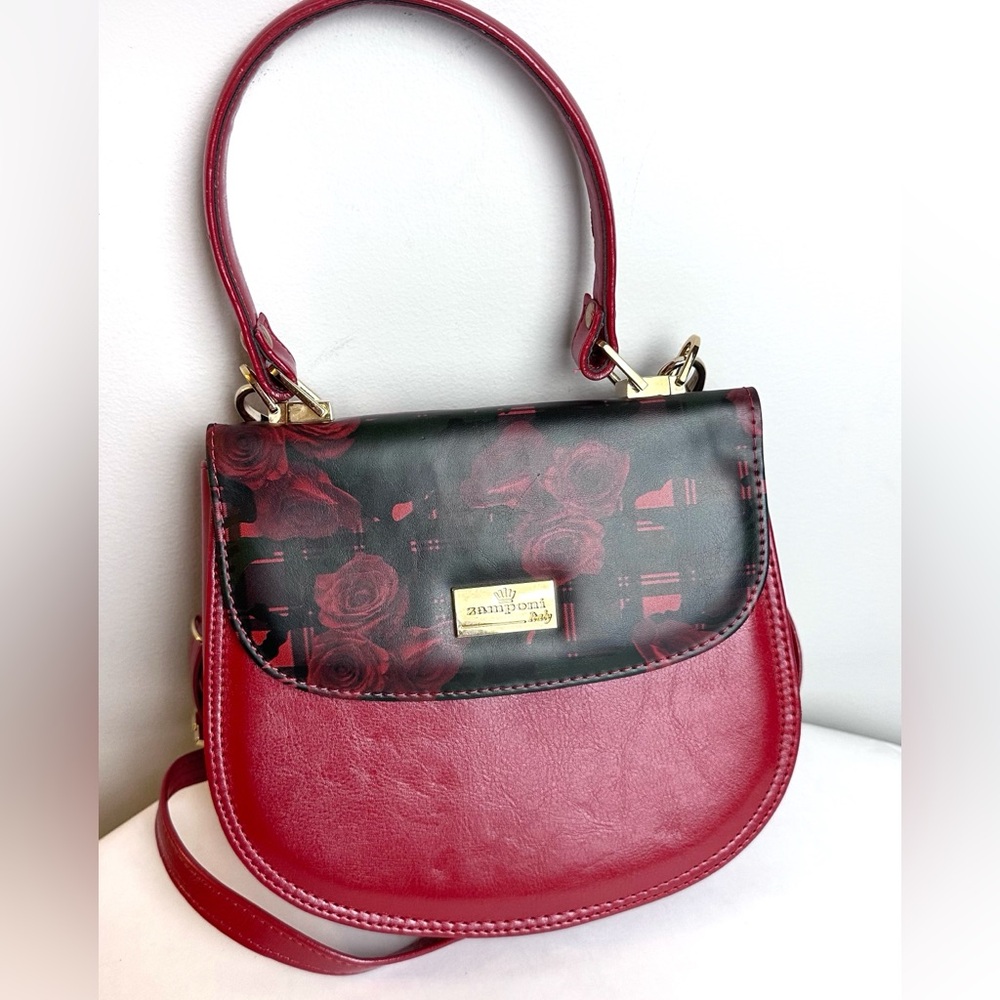 Zamponi Leather Red Small Bag